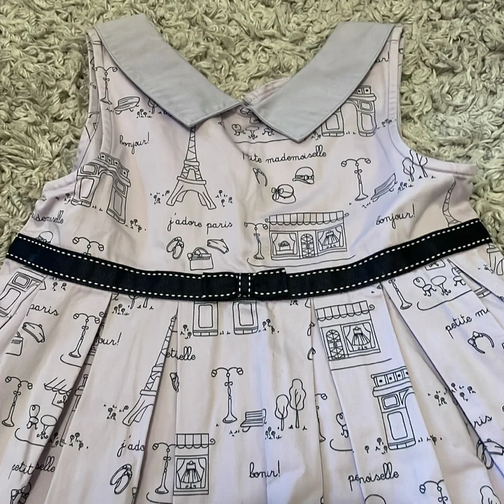 2008 Gymboree “Petite Mademoiselle” Paris Scenic Dress, Size 6